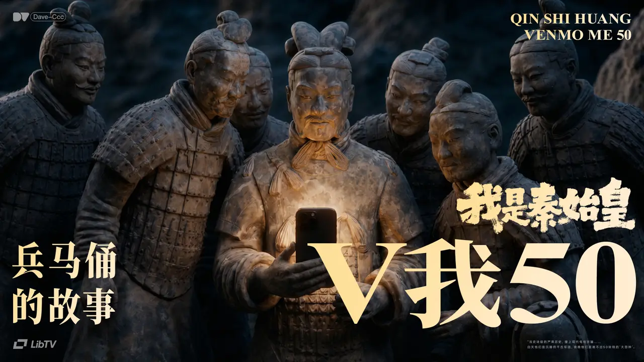 《我是秦始皇V我50》|兵马俑深夜集体复活,第一件事竟然是给秦始皇打钱?!😂😂