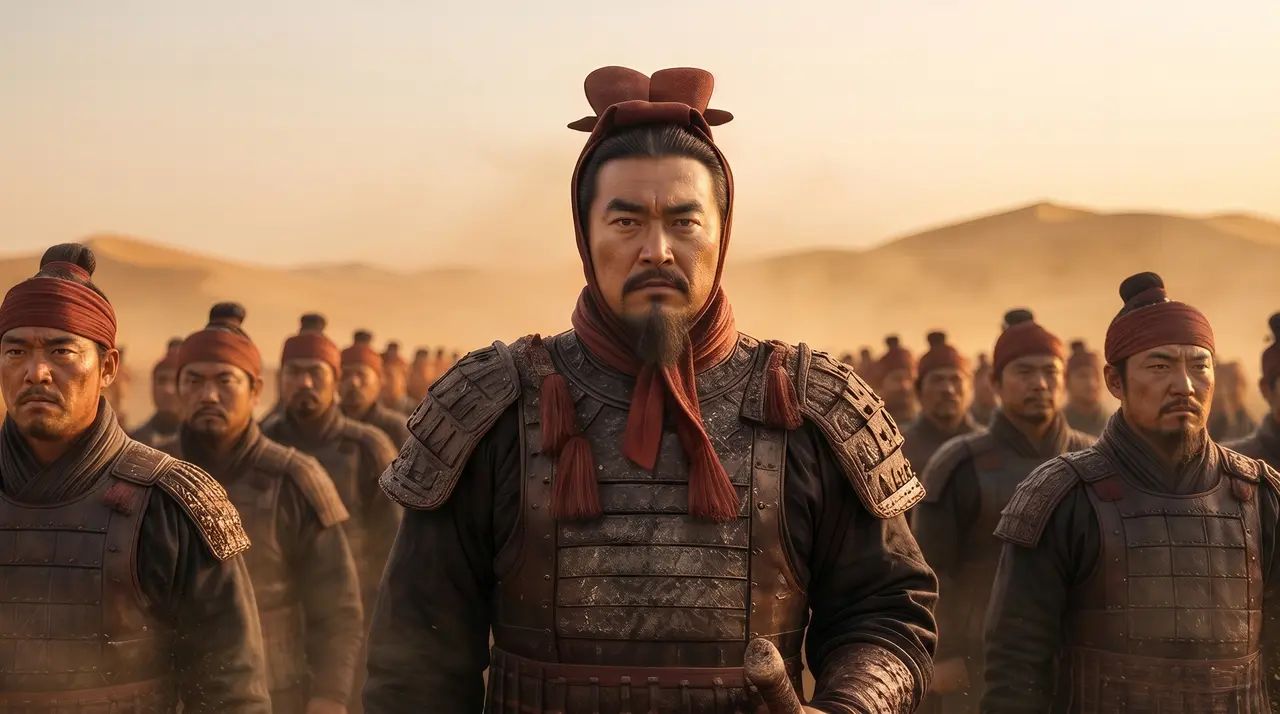 《我是秦始皇V我50》｜兵马俑深夜集体复活，第一件事竟然是给秦始皇打钱？！😂😂｜图片节点 23