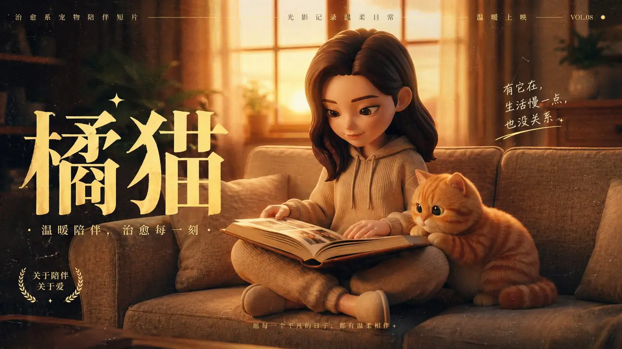 治愈系宠物猫粮TVC短片