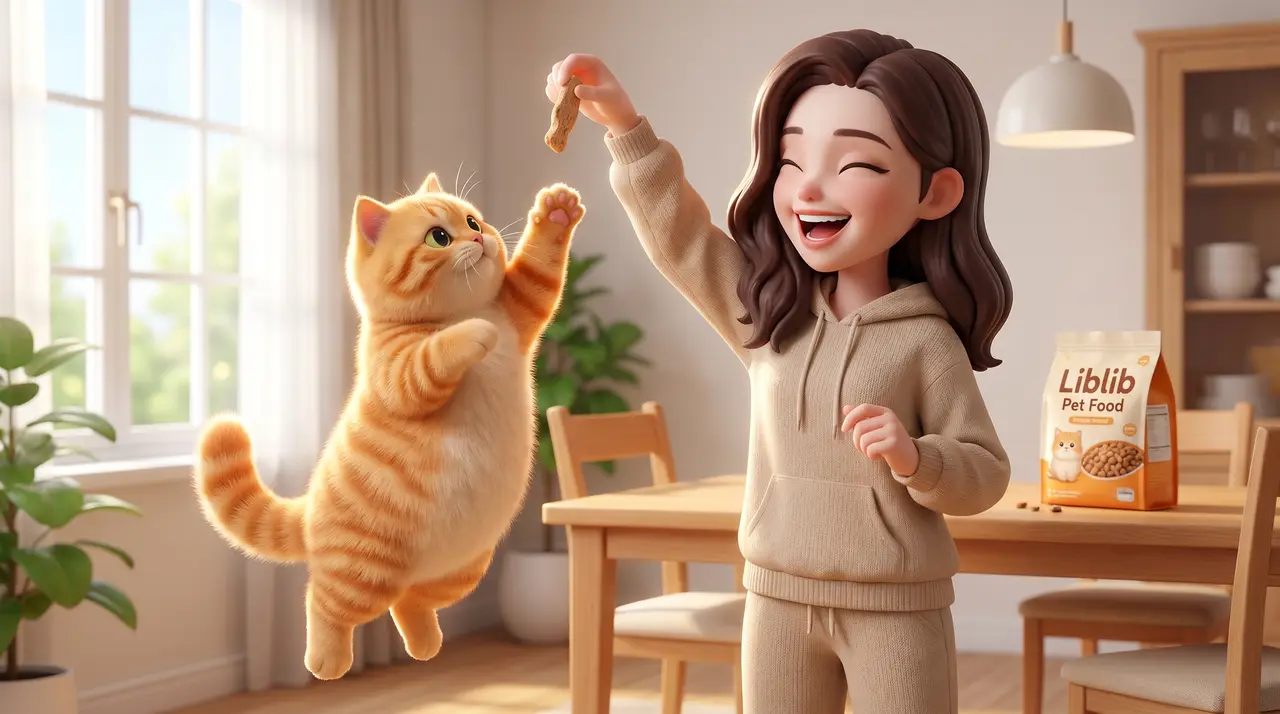 治愈系宠物猫粮TVC短片|分镜 #3