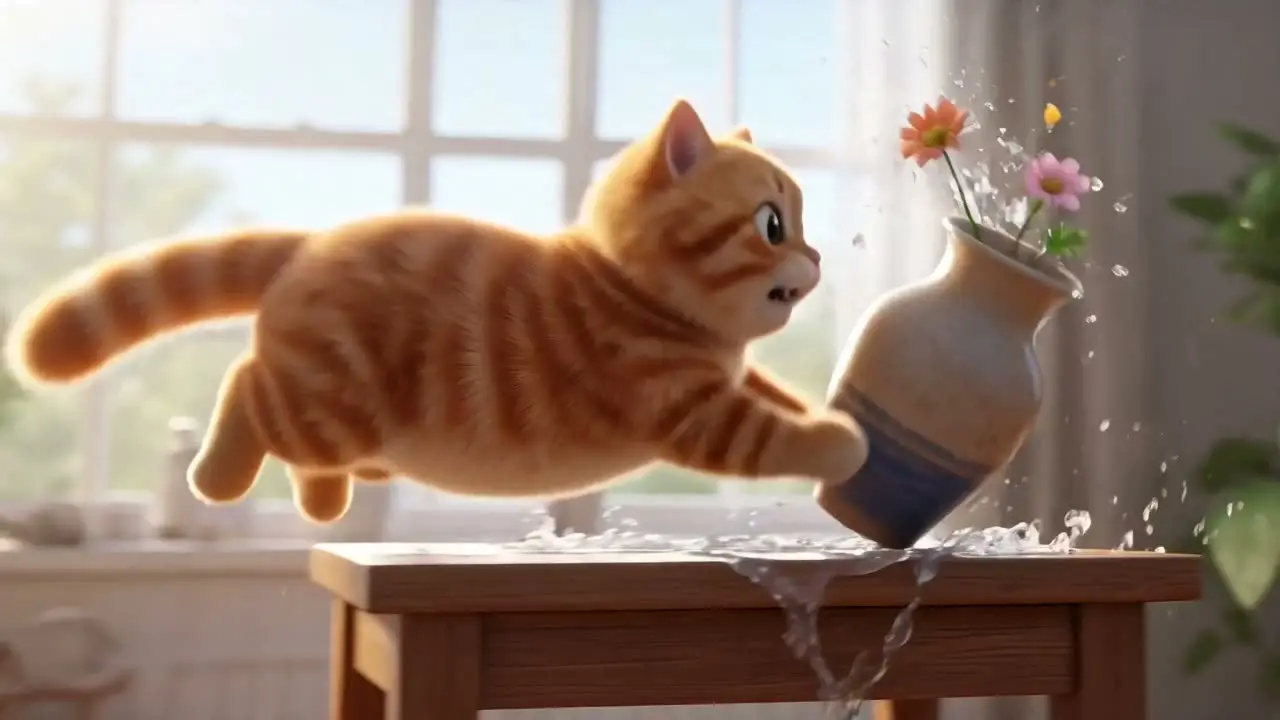 治愈系宠物猫粮TVC短片｜视频节点 28