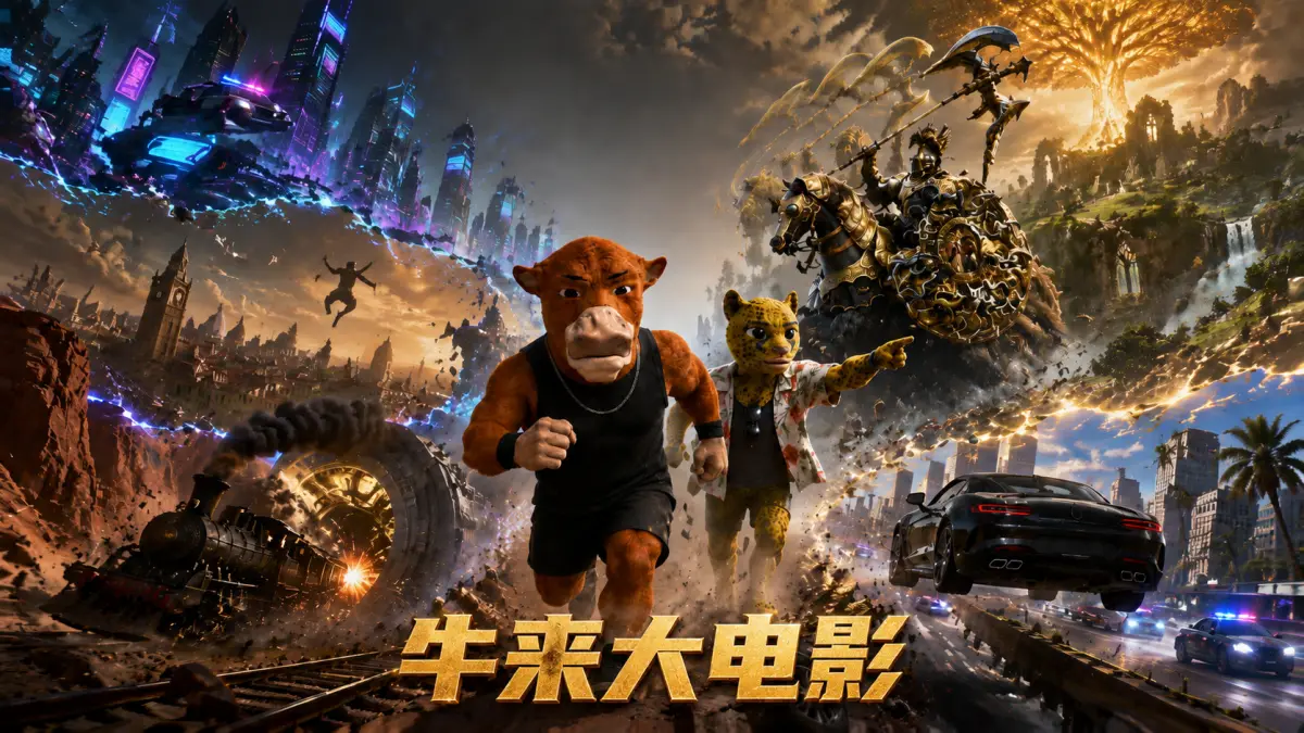 当牛来穿越到游戏世界会发生什么