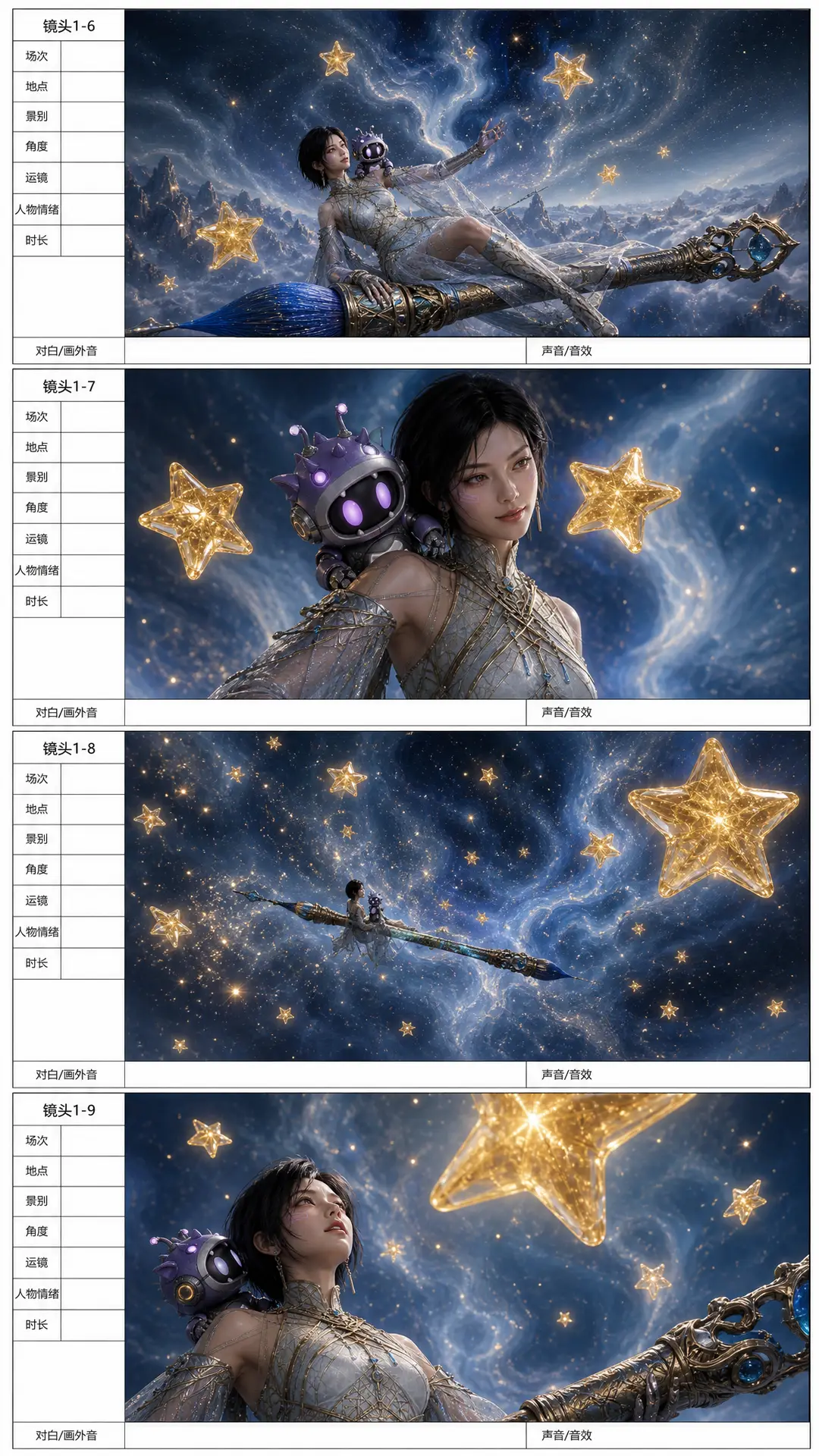 《画术师》第五集|【星星】分镜2-1