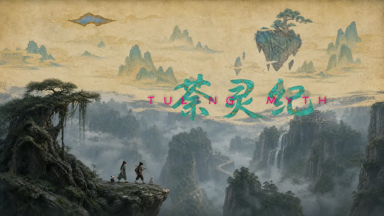 茶祖吴理真IP原创 AI漫剧——《荼灵纪》预告片