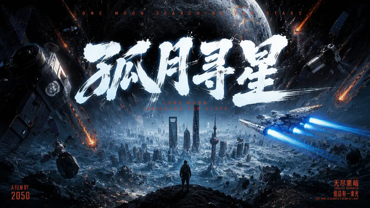 AI短电影《孤月寻星:地球篇》