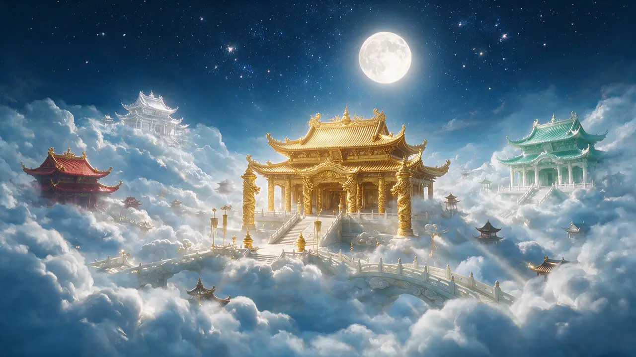 噬・天地劫殇篇｜天宫外景_晴夜星光明月版