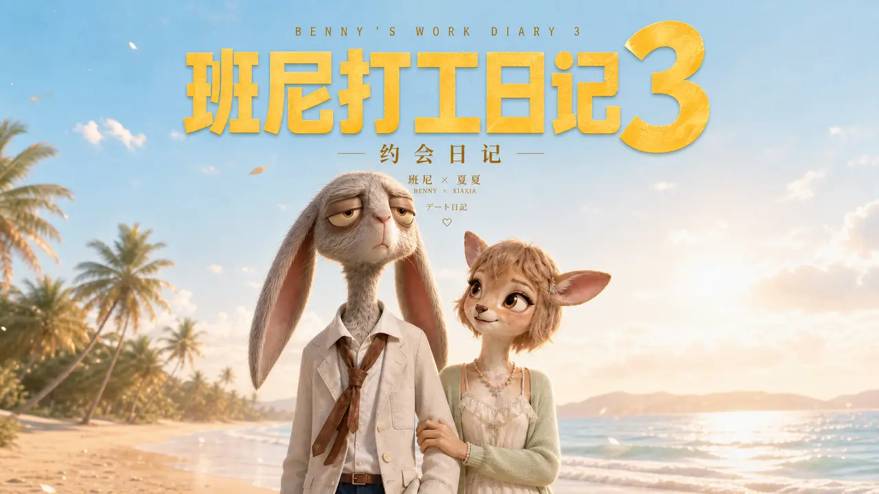 AIGC个人IP系列短片《班尼打工日记》
