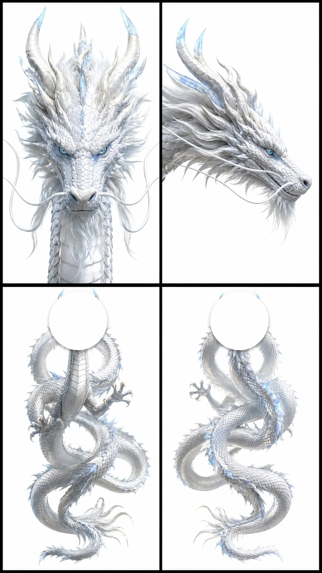高燃打斗-《闹海》|CHAR-02-DRAGON 小蓝·白龙完整形态