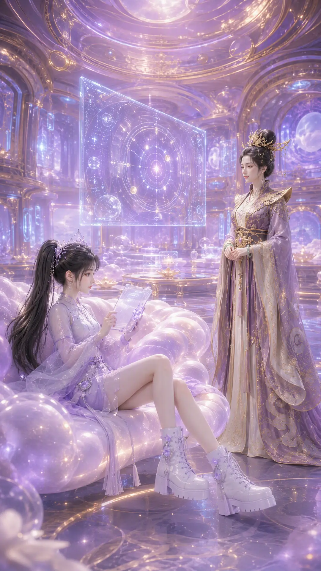 天穹七仙女-第一集|站位锚·紫微宫客厅段A