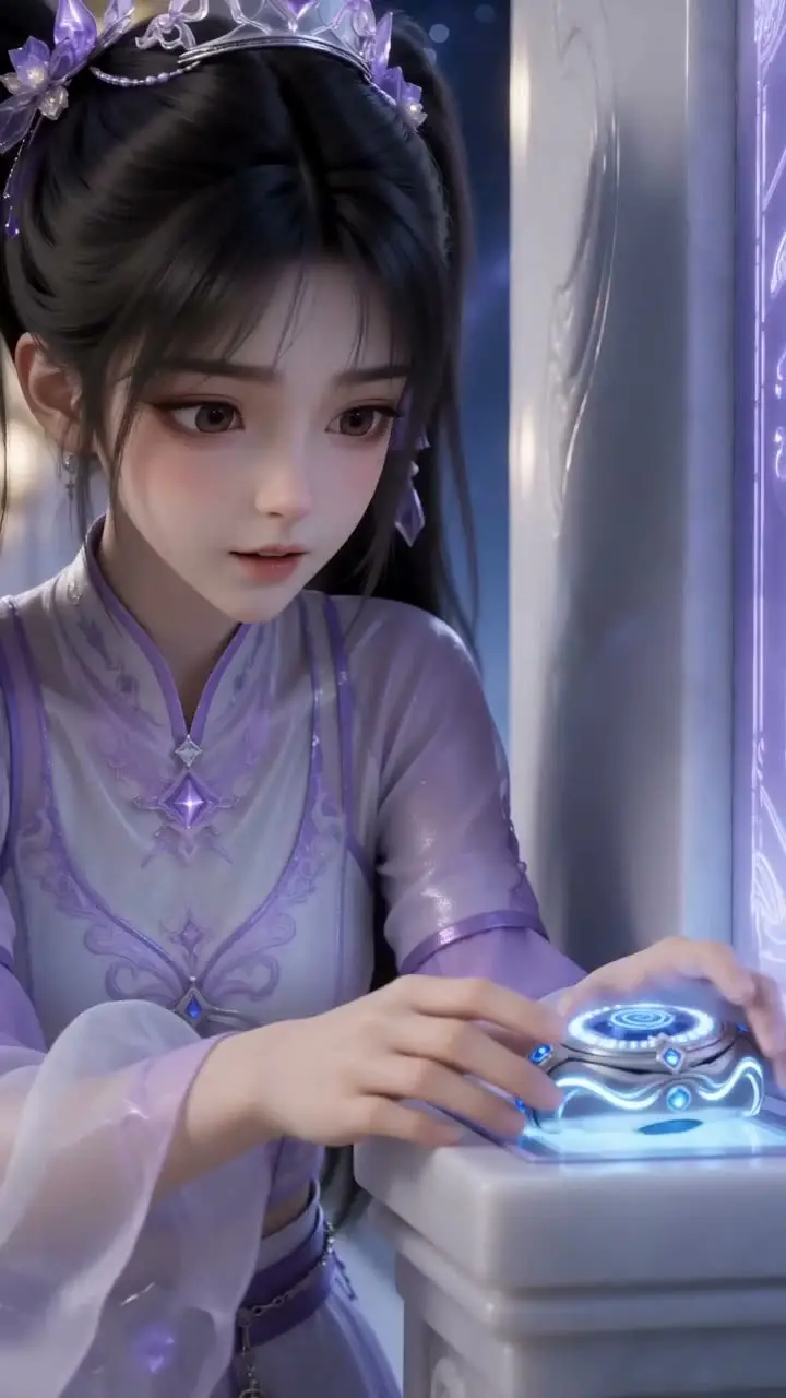 天穹七仙女-第一集｜分镜3·紫微宫走廊·紧张亲情暖