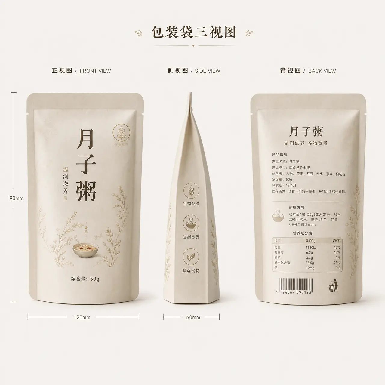 月子粥广告｜图片节点 3