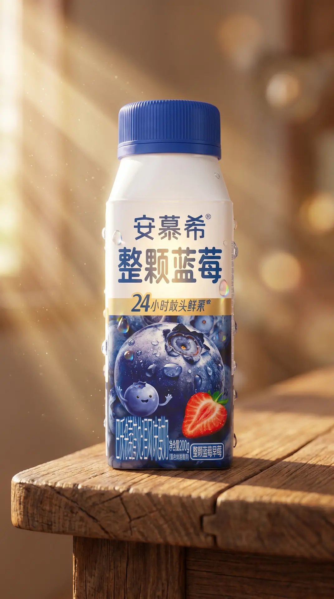 安慕希蓝莓酸奶|5