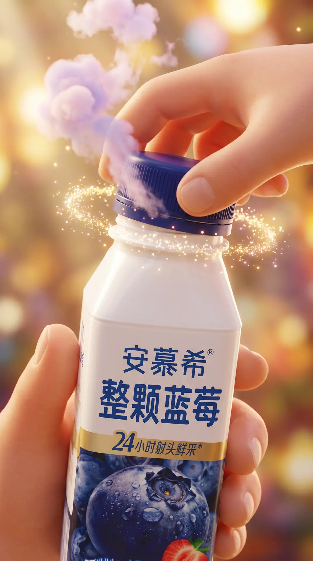 安慕希蓝莓酸奶|6