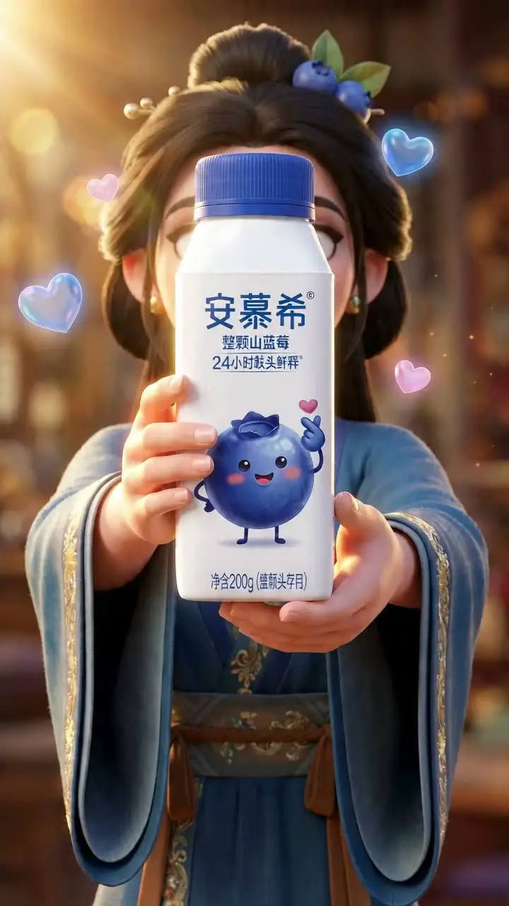 安慕希蓝莓酸奶｜视频8
