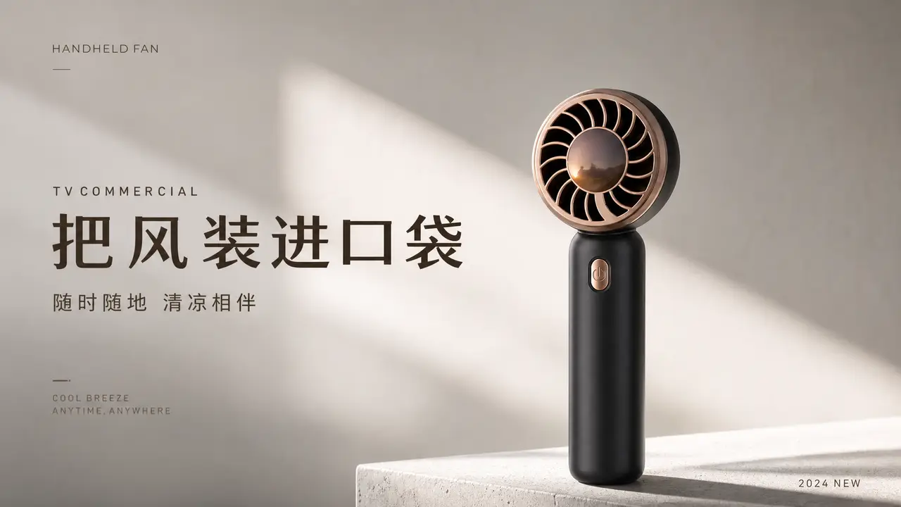 手持风扇TVC