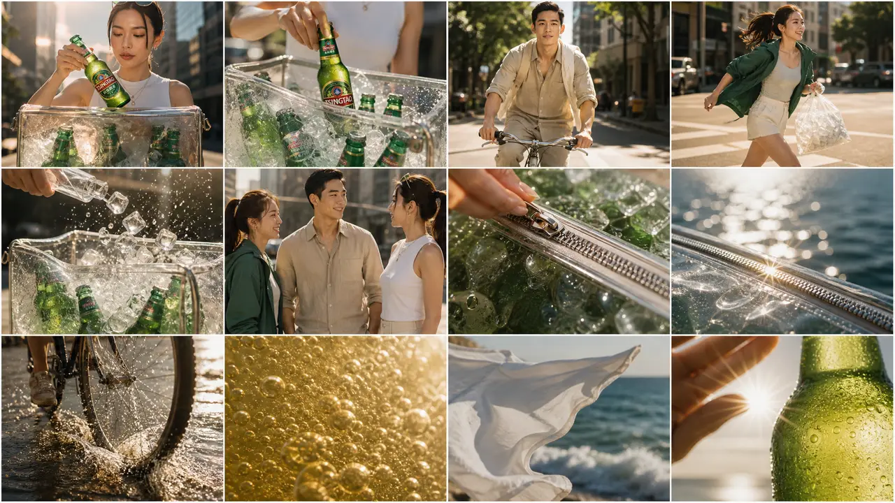 如果青岛啤酒拍一支高级夏日广告｜图片节点 4