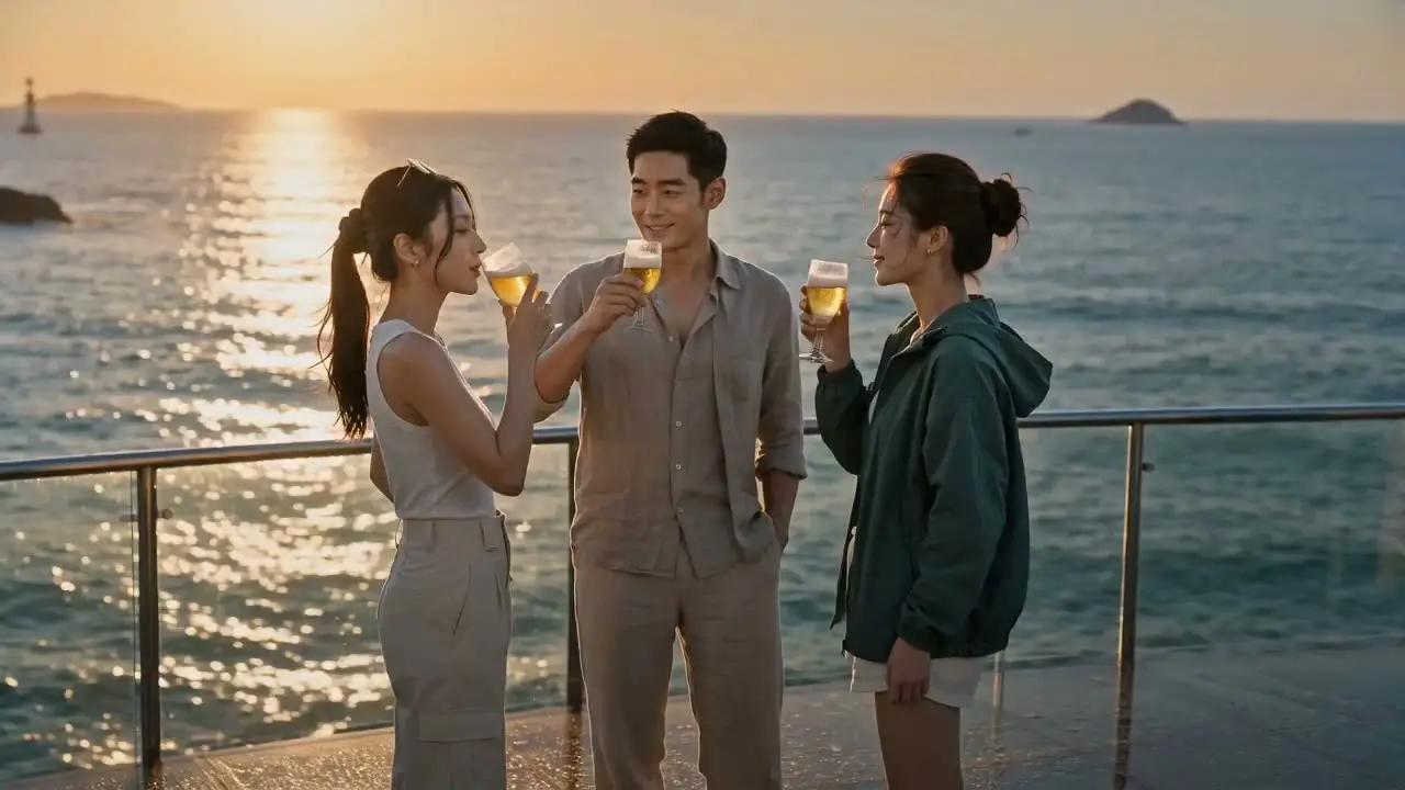 如果青岛啤酒拍一支高级夏日广告｜视频节点 5
