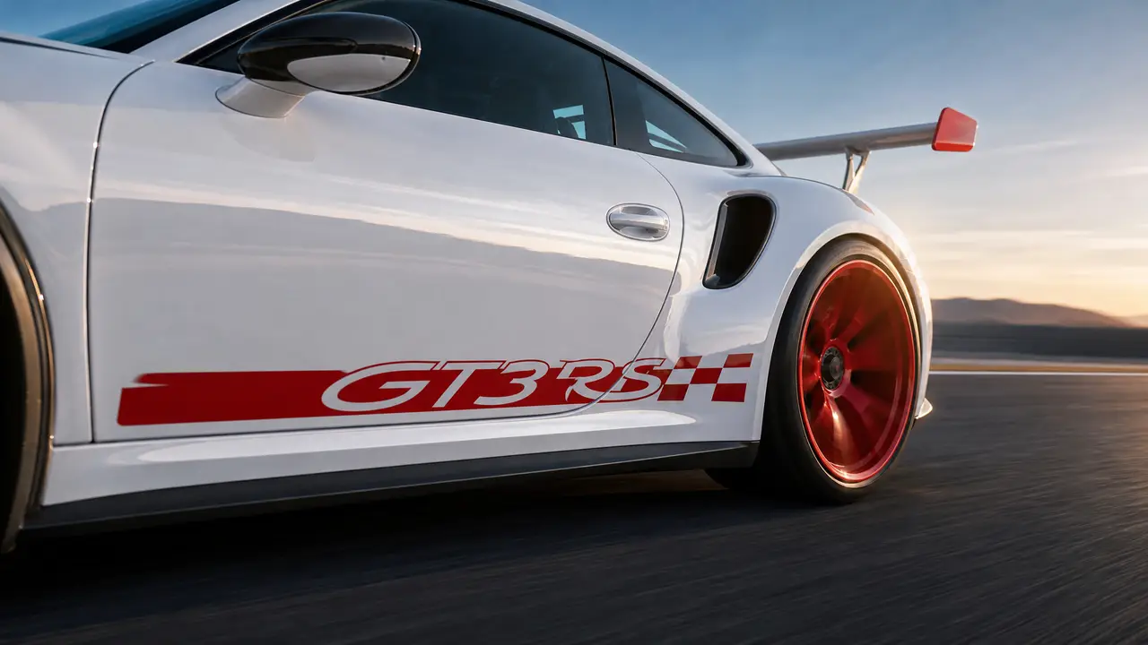 4K Porsche 991 GT3 RS 汽车广告片视觉｜图片节点 8 - 副本