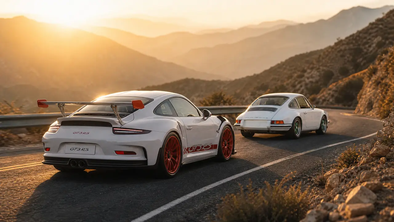 4K Porsche 991 GT3 RS 汽车广告片视觉｜图片节点 8 - 副本