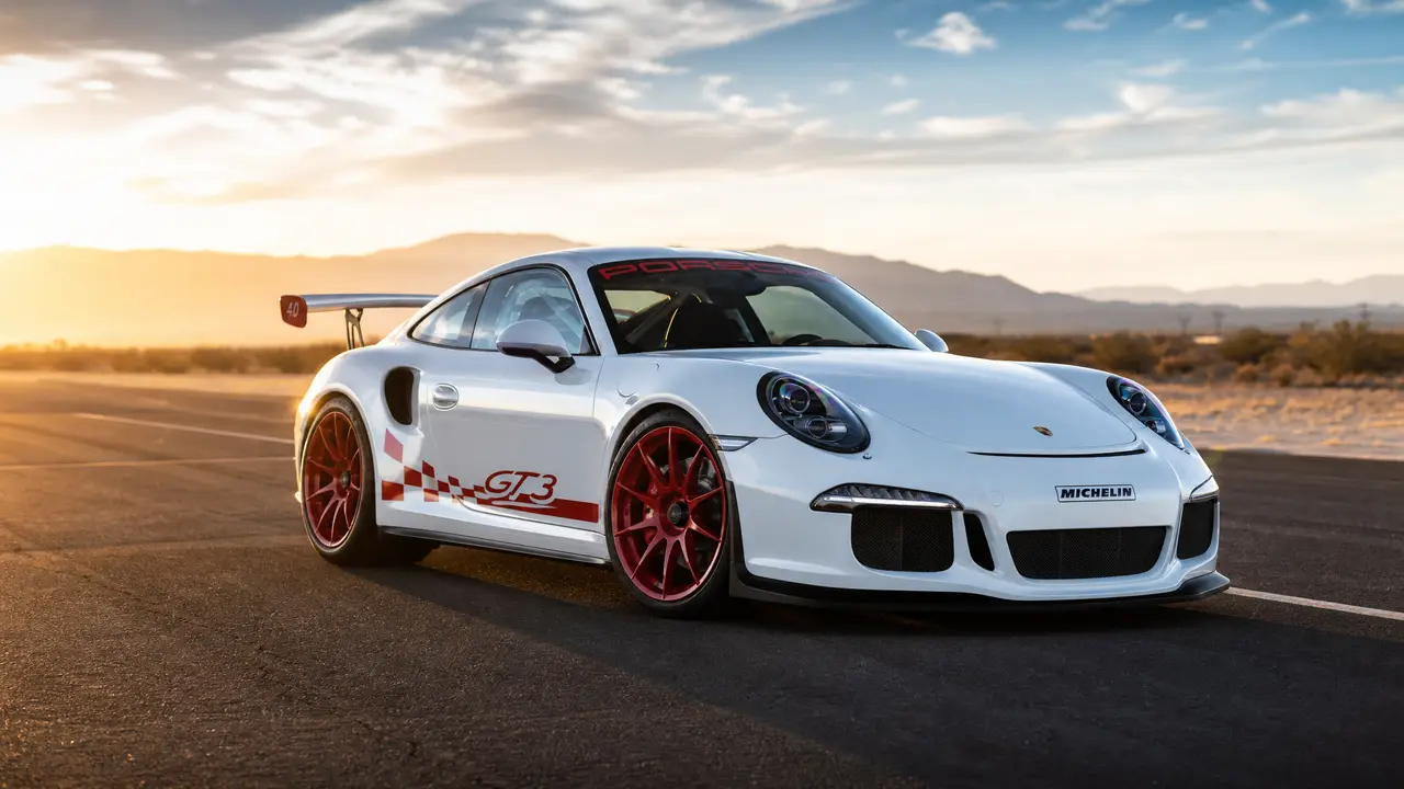 4K Porsche 991 GT3 RS 汽车广告片视觉｜图片节点 2