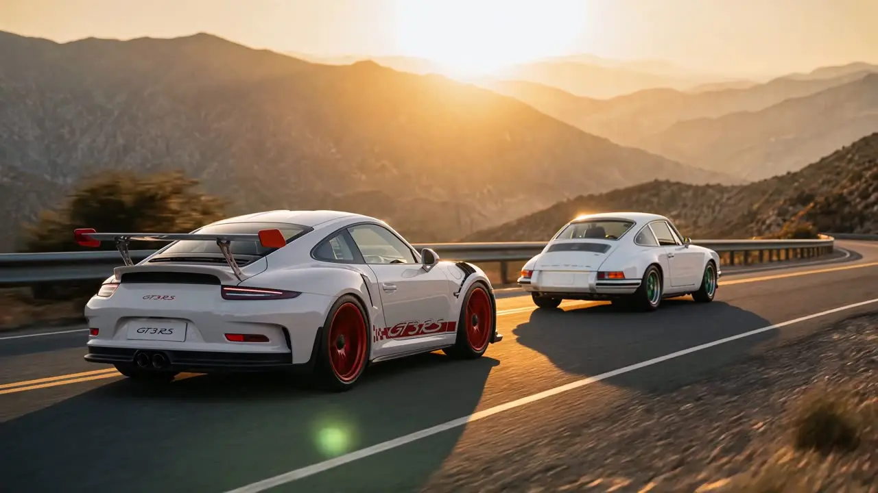 4K Porsche 991 GT3 RS 汽车广告片视觉｜视频节点 10 - 副本