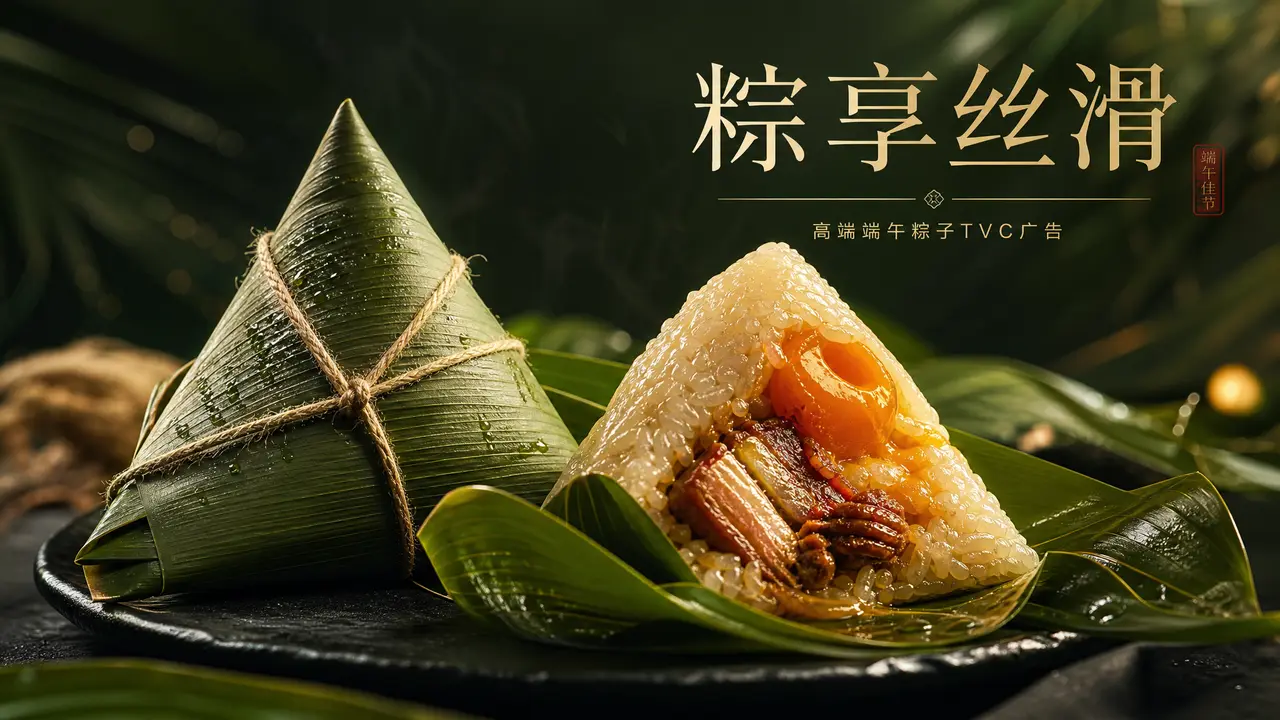 《粽享丝滑》端午粽子食礼TVC广告片|D