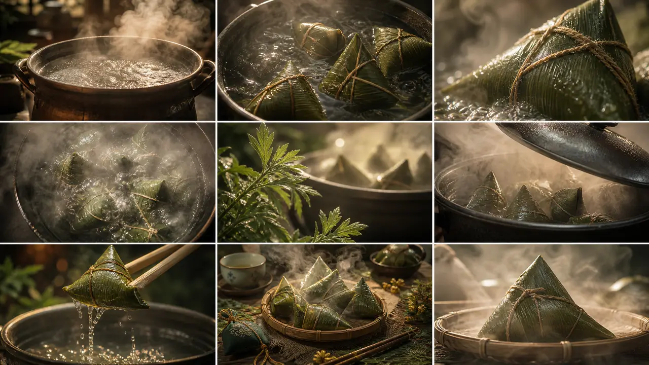 《粽享丝滑》端午粽子食礼TVC广告片｜图片节点 2 - 副本