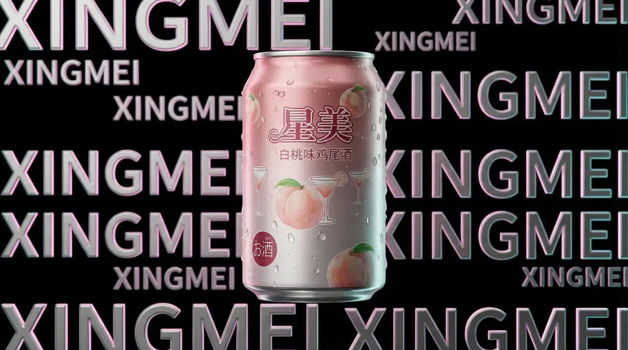 白桃鸡尾酒广告｜图片节点 10