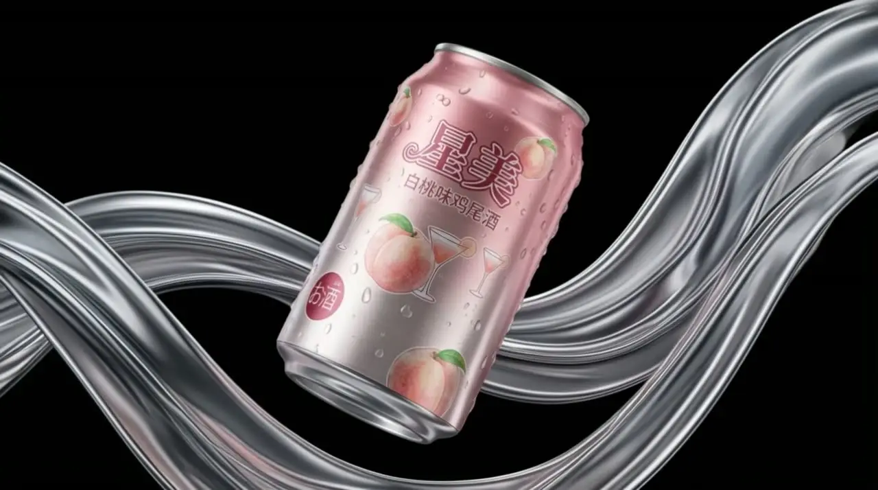 白桃鸡尾酒广告｜视频节点 3