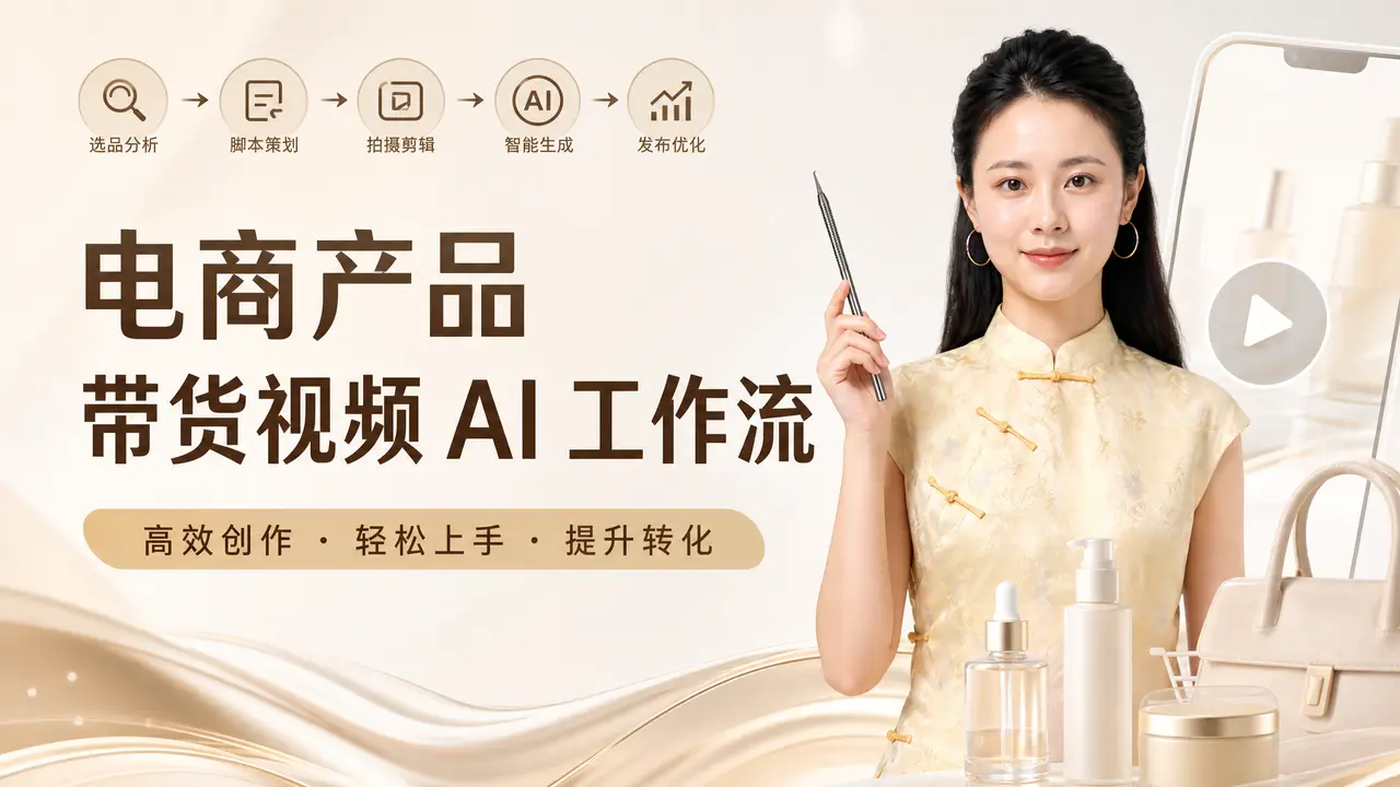 美妆工具产品宣传片 AI 工作流｜图片节点 15