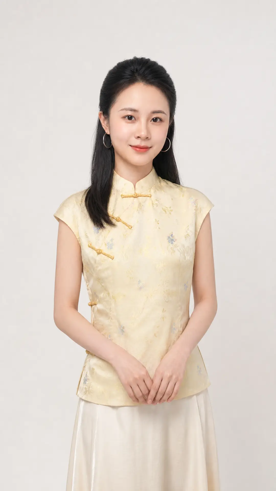 美妆工具产品宣传片 AI 工作流|半身照