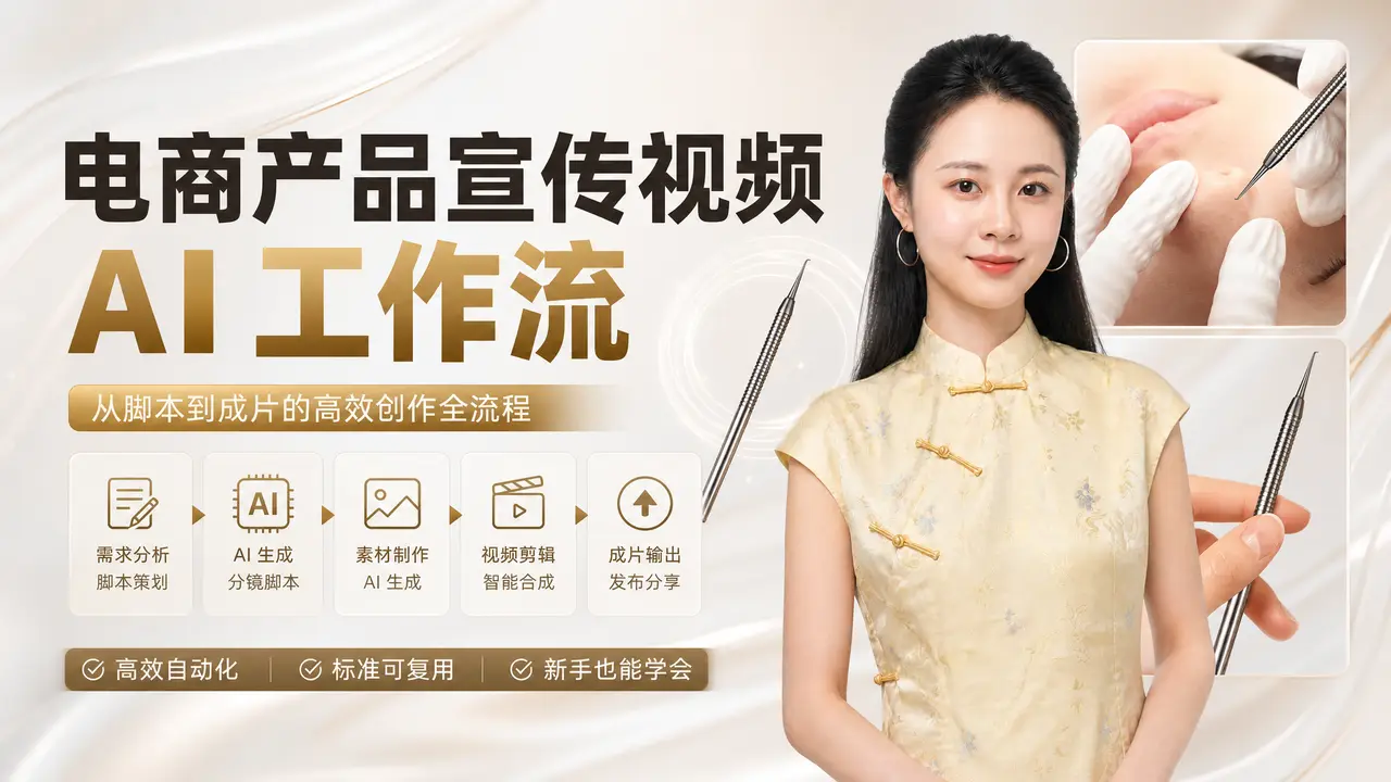 美妆工具产品宣传片 AI 工作流｜图片节点 14