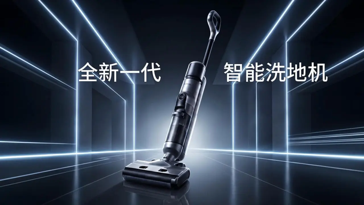 快速生成家电智能洗地机TVC