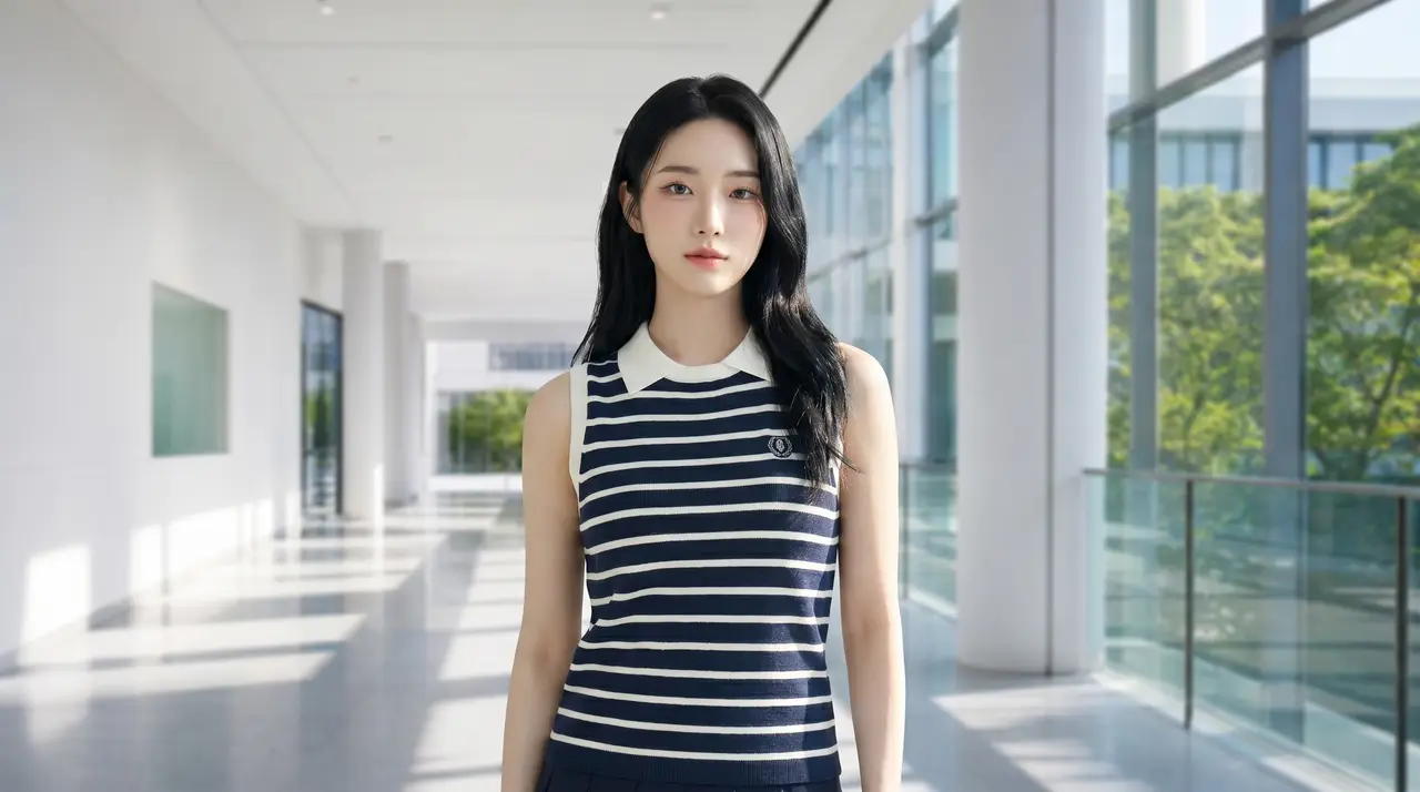 电商夏季英伦学院风女装产品广告MV｜图片节点 15 - 副本