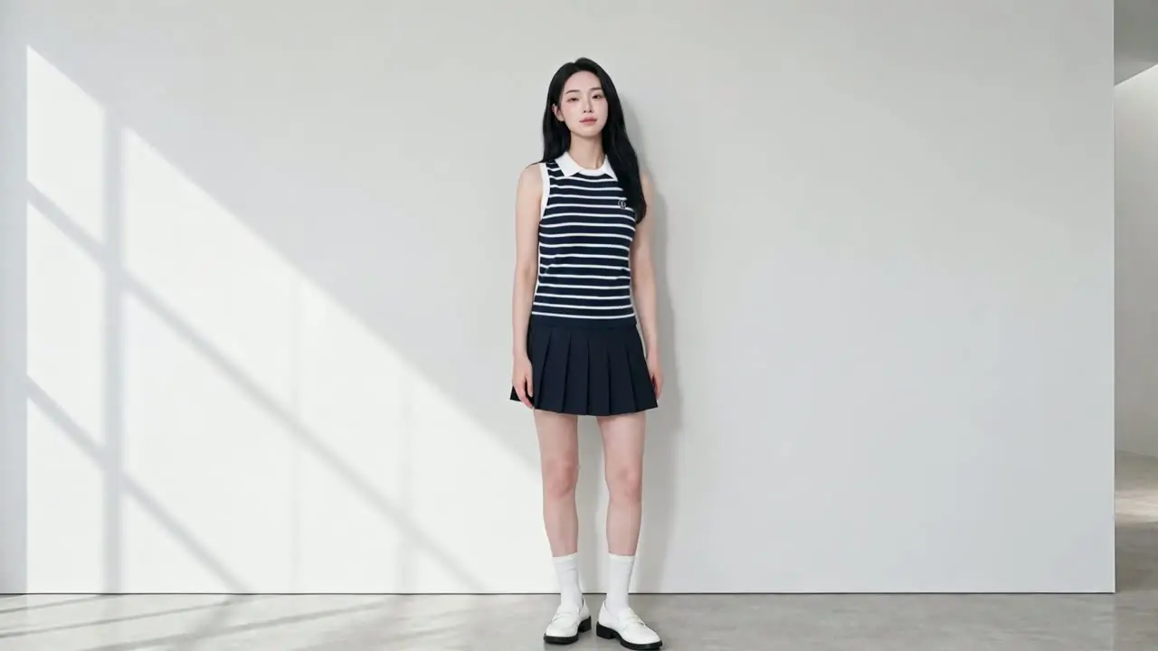 电商夏季英伦学院风女装产品广告MV｜视频节点 24 - 副本