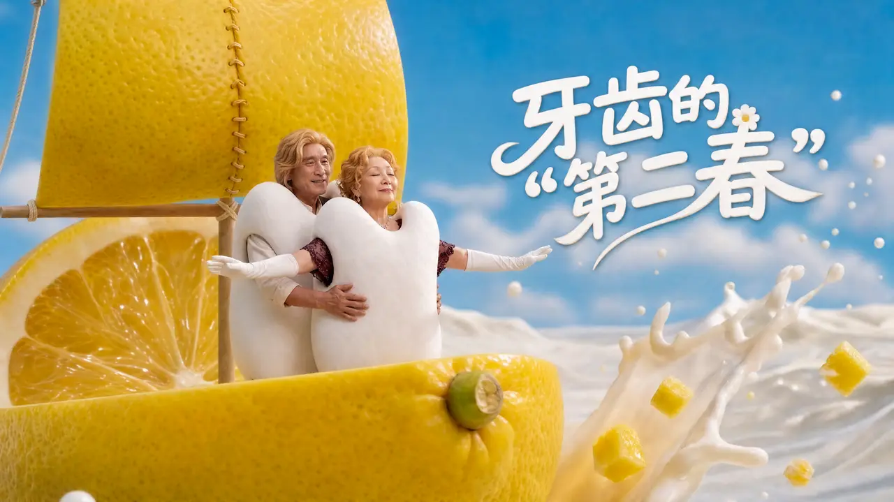 抽象广告《牙齿的“第二春”》