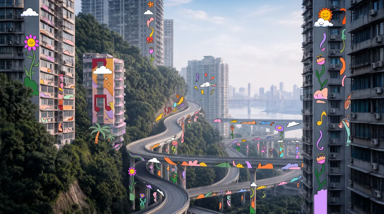 这波多巴胺驾驶，看完立刻想去重庆｜图片节点 31