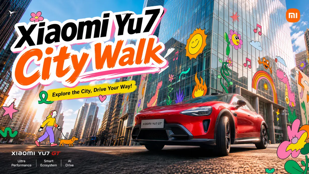 这波多巴胺驾驶，看完立刻想去重庆｜Xiaomi Yu7 City Walk 封面