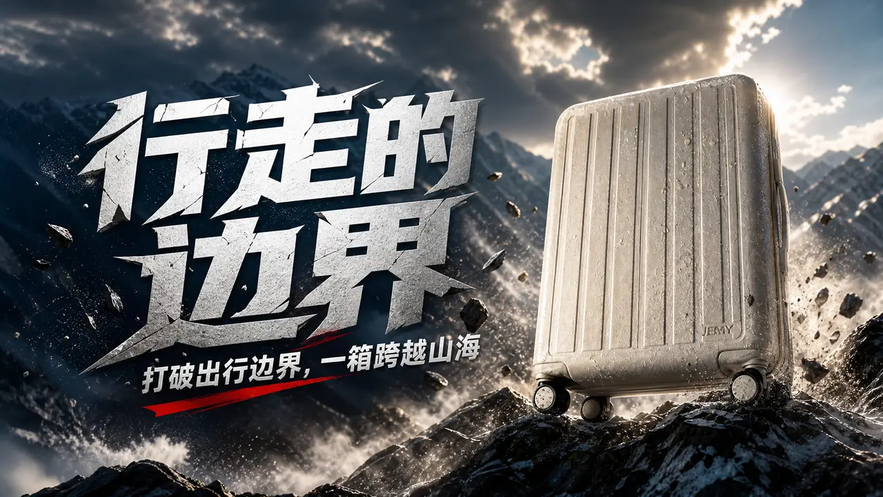 《行走的边界》电商产品行李箱广告TVC视