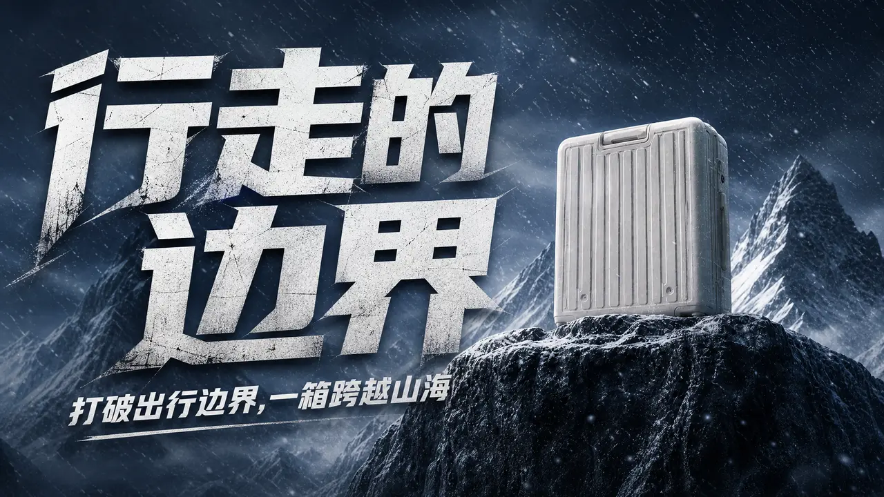 《行走的边界》电商产品行李箱广告TVC视｜图片节点 18
