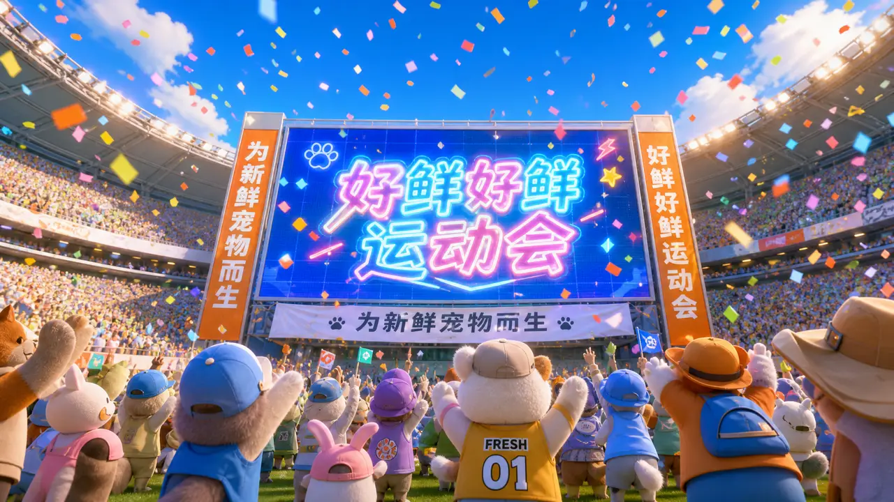 《好鲜 好鲜运动会》一键短片品牌猫粮工作流｜图片节点 2