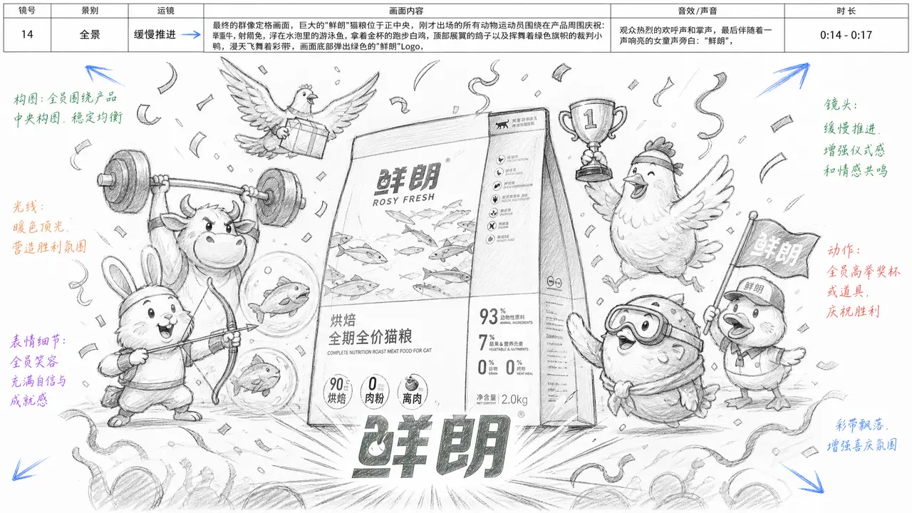 《好鲜 好鲜运动会》一键短片品牌猫粮工作流｜图片节点 14 - 副本