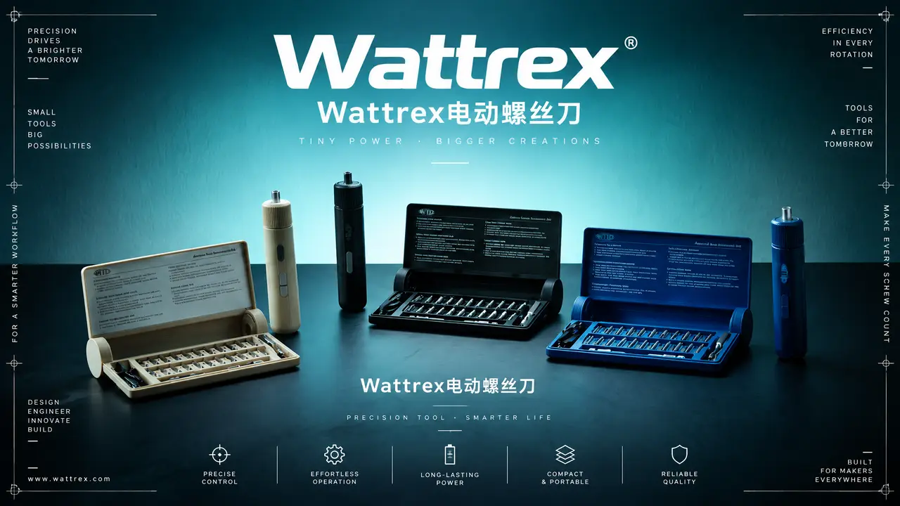 电动螺丝刀广告