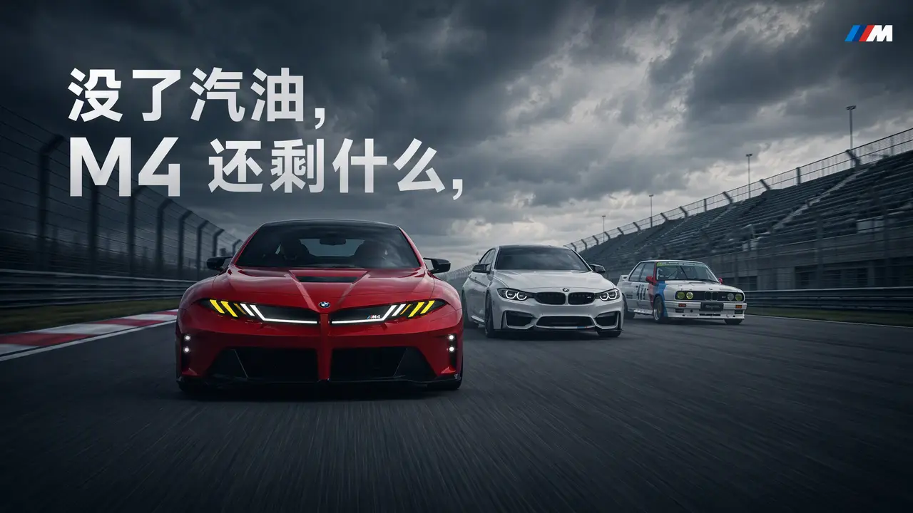 “没了汽油，M4 还剩什么？”｜BMW 纯电M4 TVC 封面 16:9