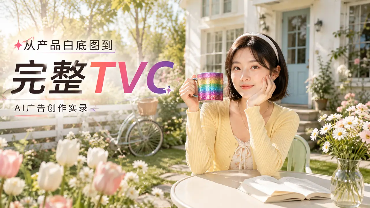 从产品白底图到完整TVC|AI广告创作实录