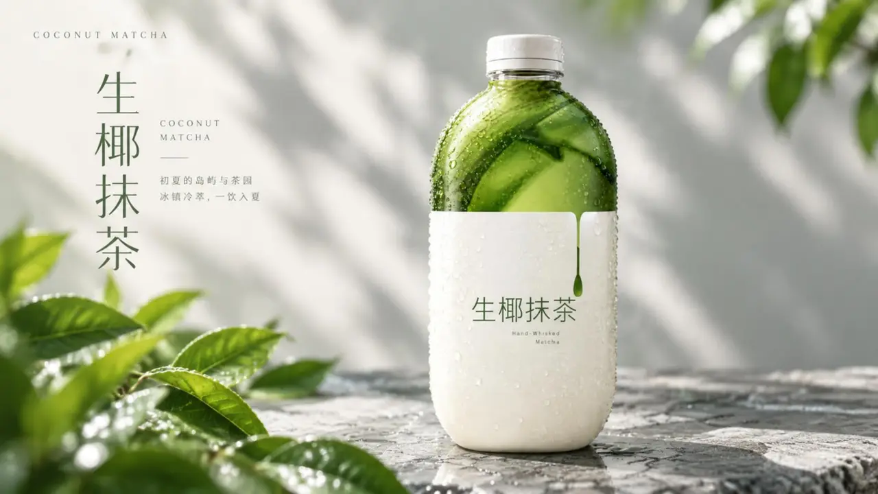 墨沫出品 · 饮品商业大片全流程skill模版