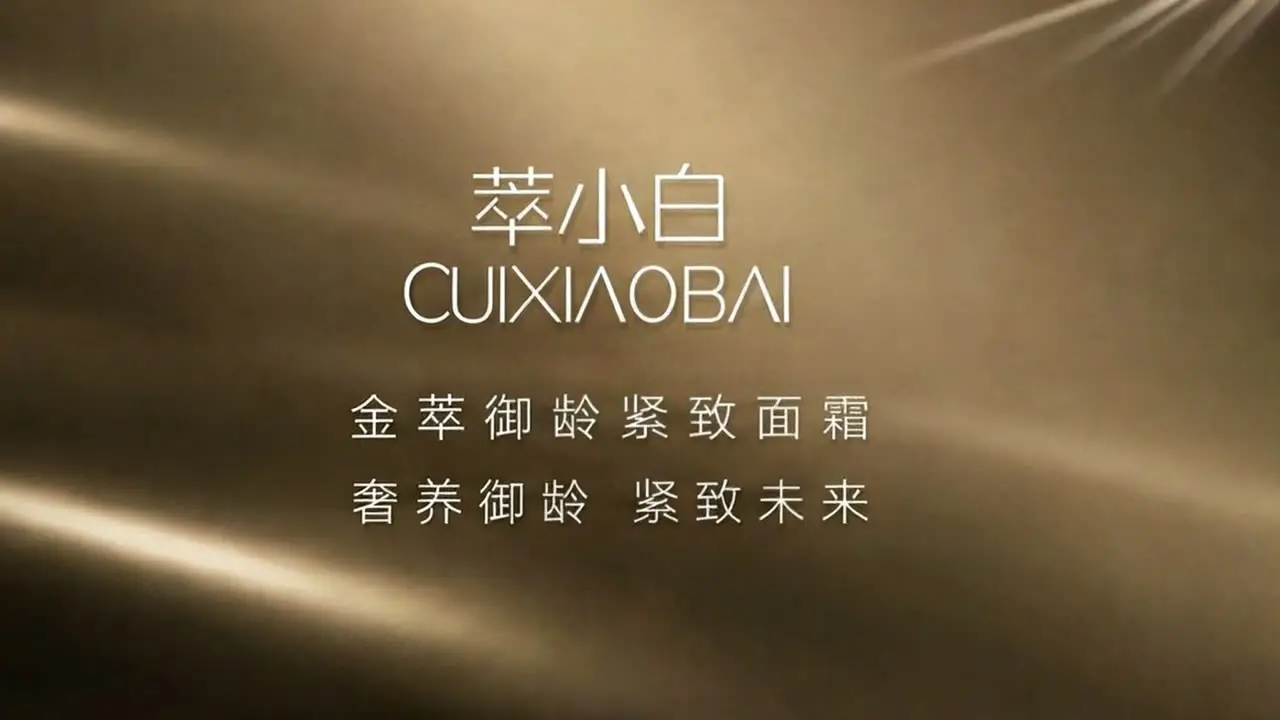 护肤品面霜tvc广告演示视频｜视频节点 13