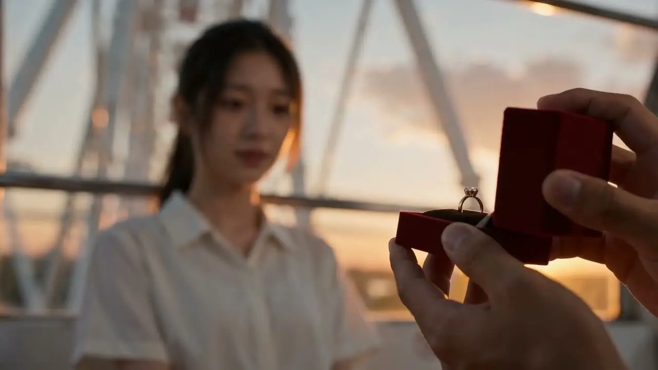 爱卡餐小姐&总超时先生｜摩天轮表白-焦点转移仰视+傻瓜-10s