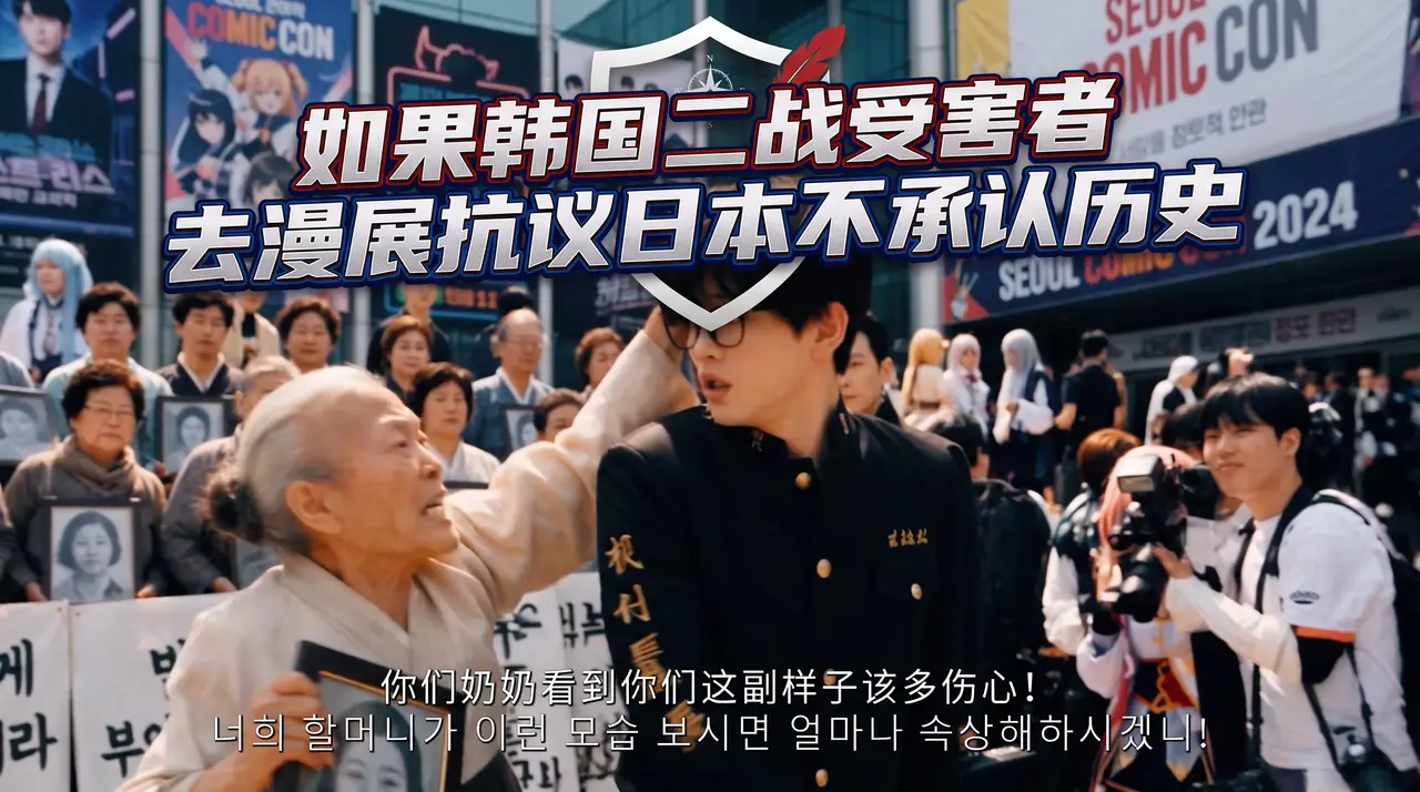如果韩国二战受害者去漫展抗议