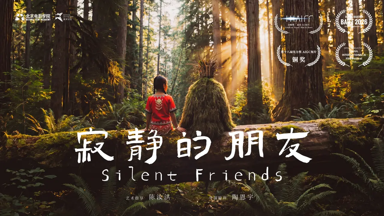 香港国际AI电影节最佳AI短片《寂静的朋友》
